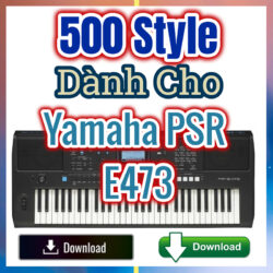 500 Style Việt Nam PSR-E473 Download - Yamaha Keyboard Chi tiết style xem trên hình mô tả.