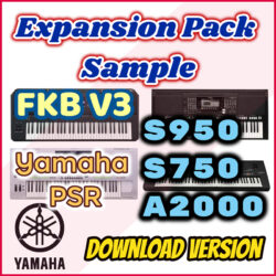 FKB V3 Sample Yamaha Keyboard PSR-S950 S750 A2000 Nhạc Công Yamahah Keyboard - Download