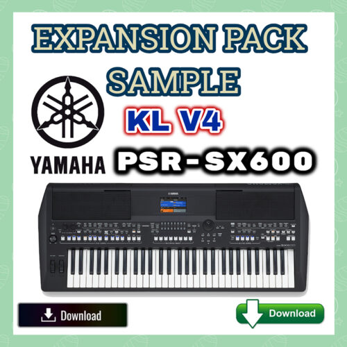 Bộ Expansion Pack Sample KL V4 SX600 Yamaha Keyboard - Download hoặc Vận chuyển USB