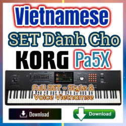 Laos Thai Khmer SET For Korg-Keyboard Pa5X - Style - Voice - Download