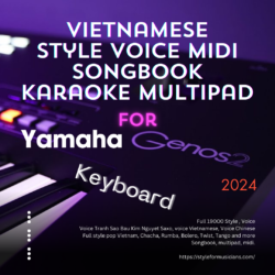 Style Voice Midi Songbook Yamaha Genos2 Keyboard 2024 Download